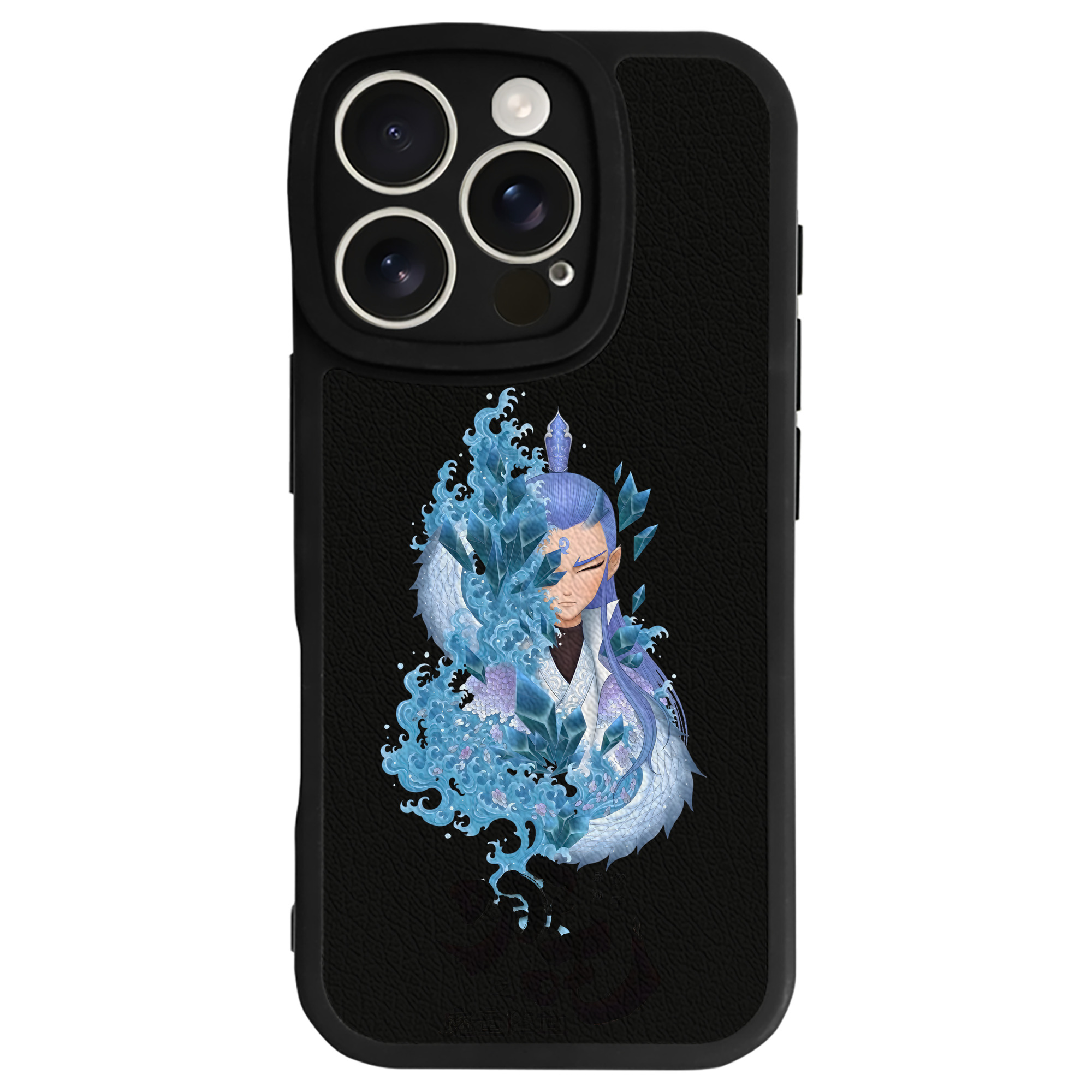 （画像用） Ne Zha 2 ナタ 魔童の大暴れ 【iPhone 16シリーズ対応】シリコンスマホケース（レザー調） 材質：シリコン